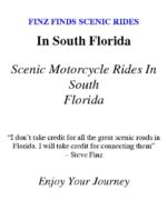 Scenic Rides In South Florida Book - 15 Rides