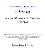 Georgia Scenic Ride Title page