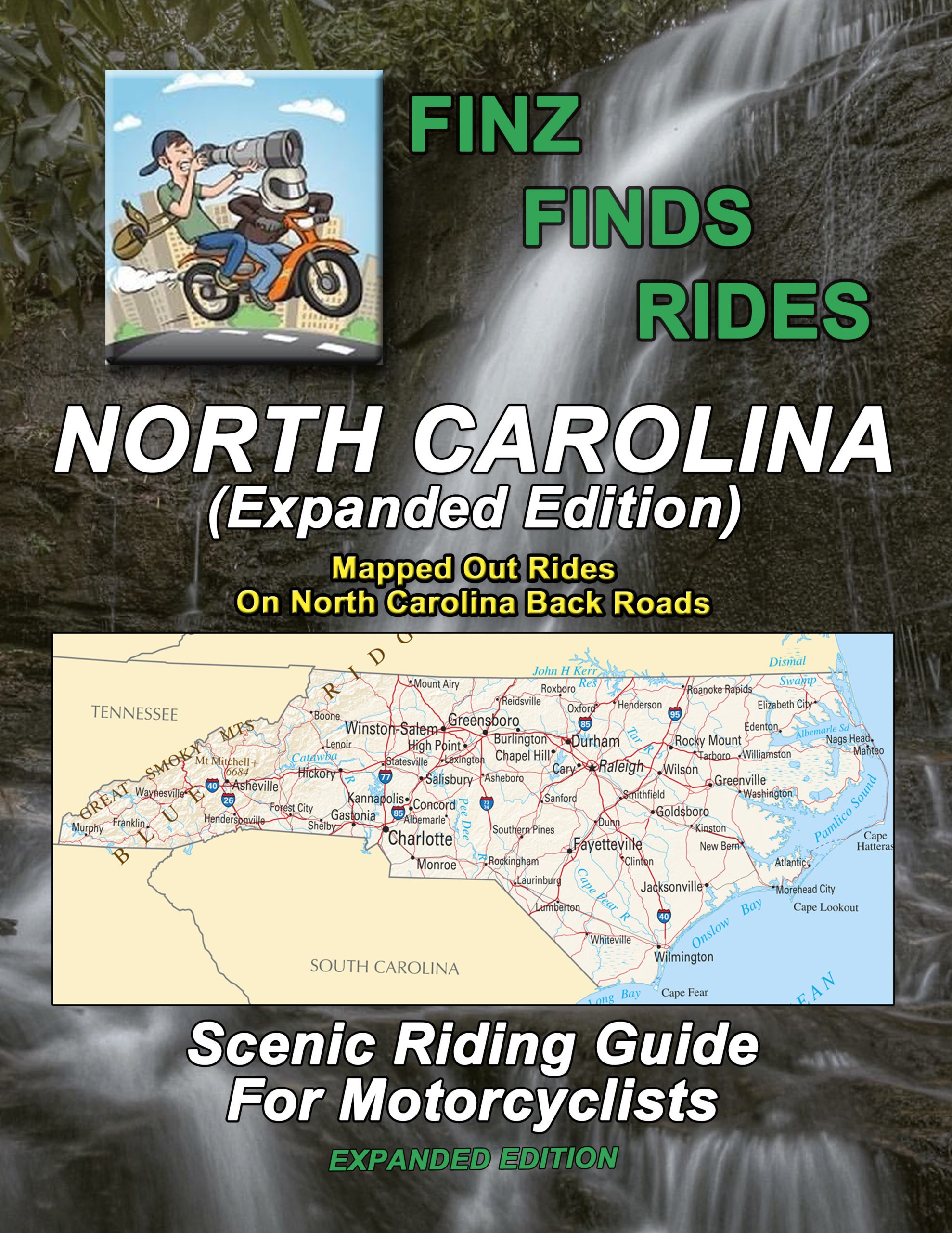 Scenic Rides In North Carolina (Expanded Edition) Book – 25 Rides